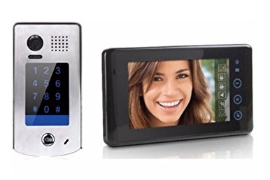 Farfisa Colour Video Intercom Kit 3 Handset Outdoor Keypad Camera Doorphone Exhi 